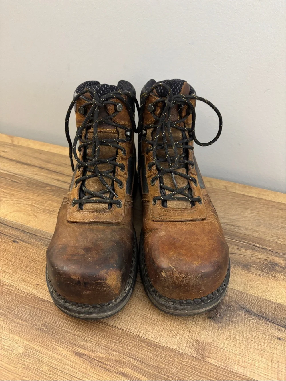 Georgia Boot GB00131 Steel Toe Work Boot Brown Blue Collar Men’s